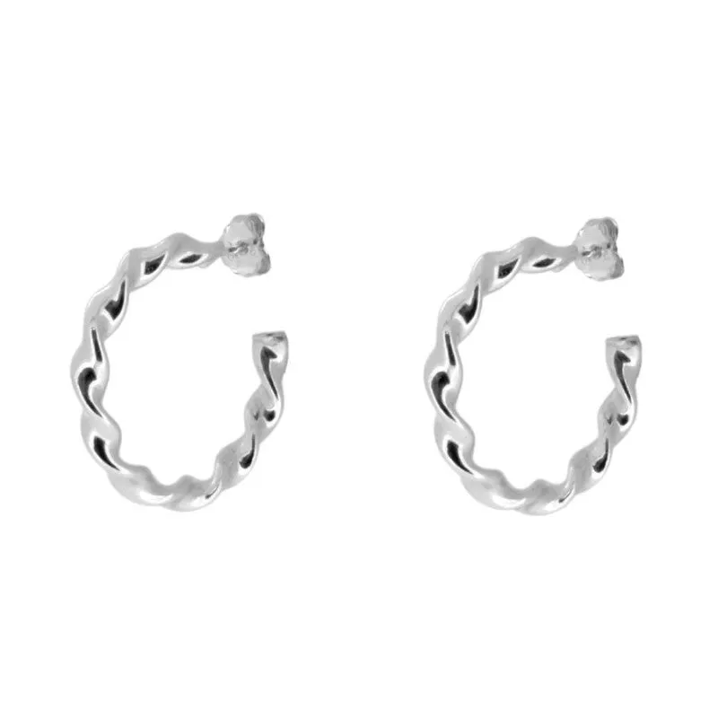 Pendientes CORAL PLATA