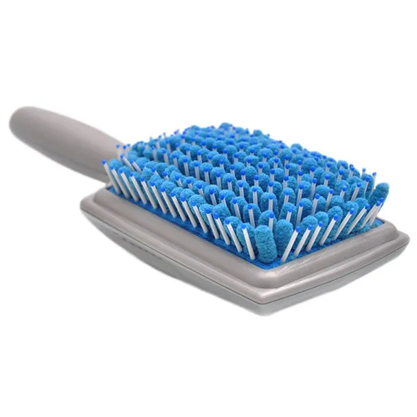 Portable Handheld Design Plastic Microfiber Quick Dry Hair Comb Environmental Radiation Protective Comb For Massage Scalp