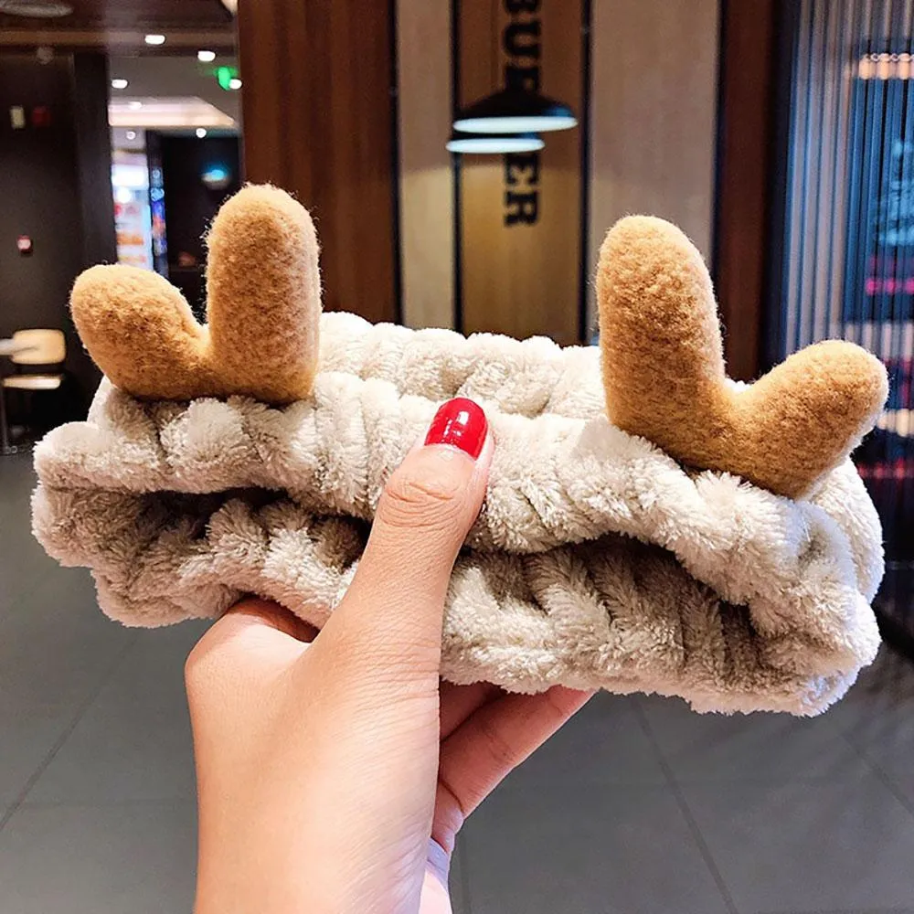 Soft and Fluffy Coral Fleece Bow Headbands