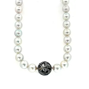 Sterling Silver Greenville Sphere Clasp 15mm