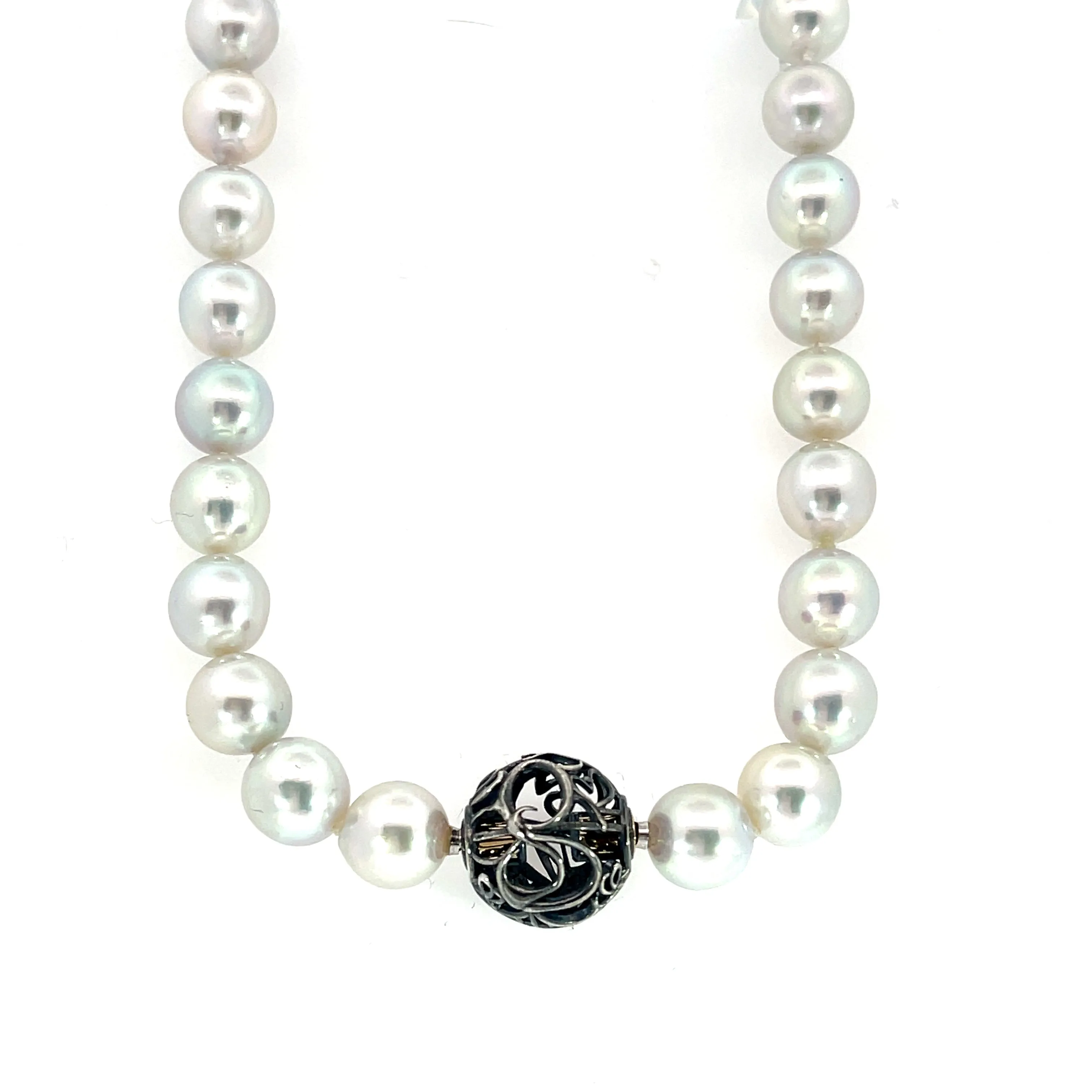 Sterling Silver Greenville Sphere Clasp 15mm