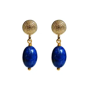 Talia Studs Lapis Lazuli