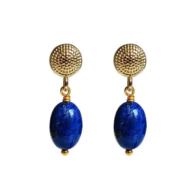 Talia Studs Lapis Lazuli