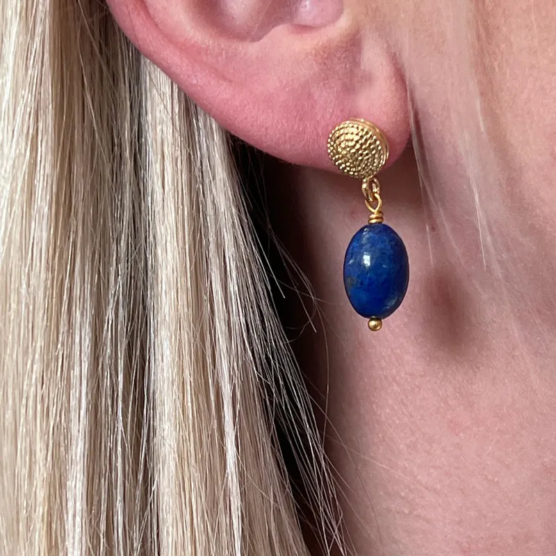 Talia Studs Lapis Lazuli