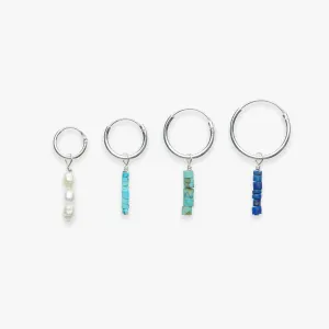 The Odd Ones Out earring silver