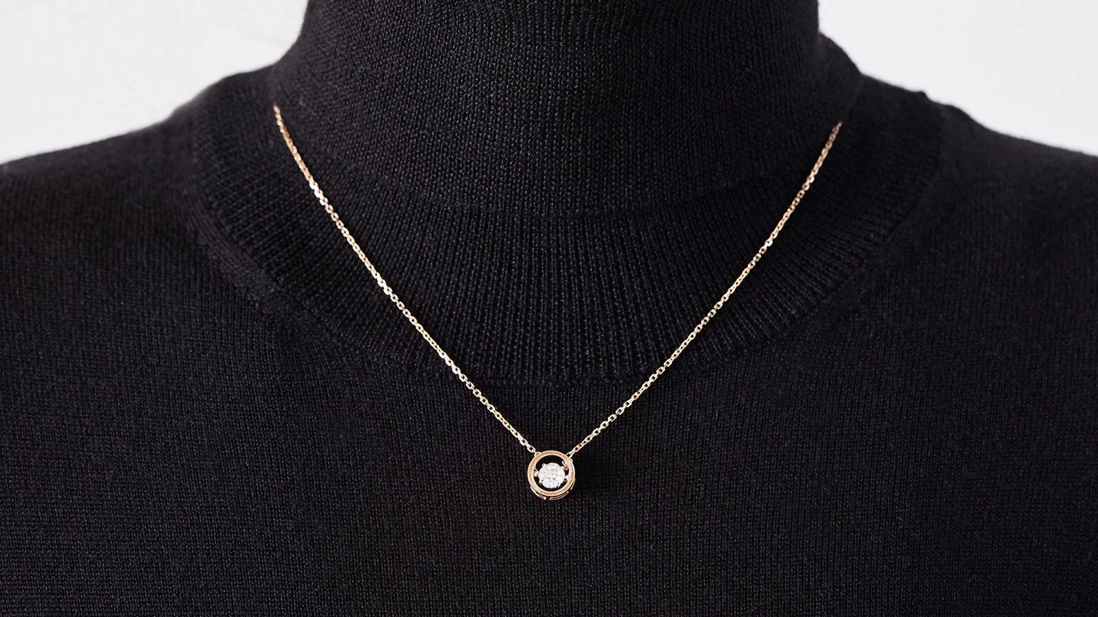The Rumba Dancing Diamond Necklace