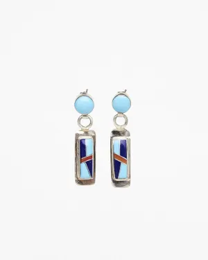Turquoise inlay Earrings