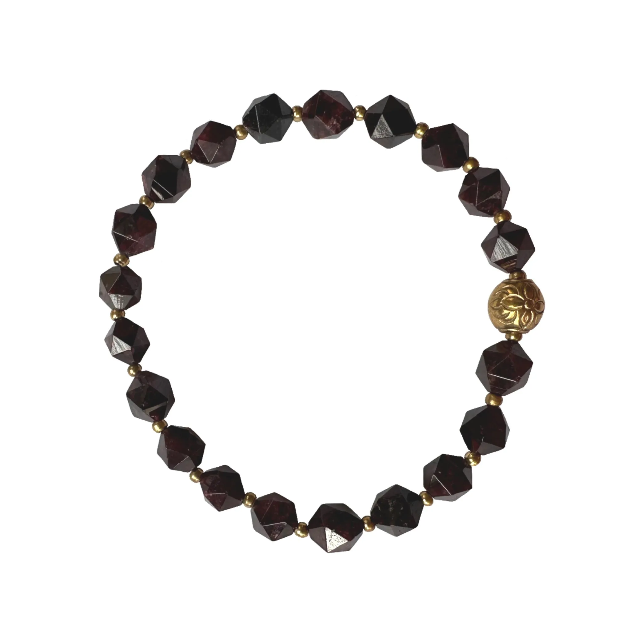Urban Boho - Amaranth Stretch Bracelet