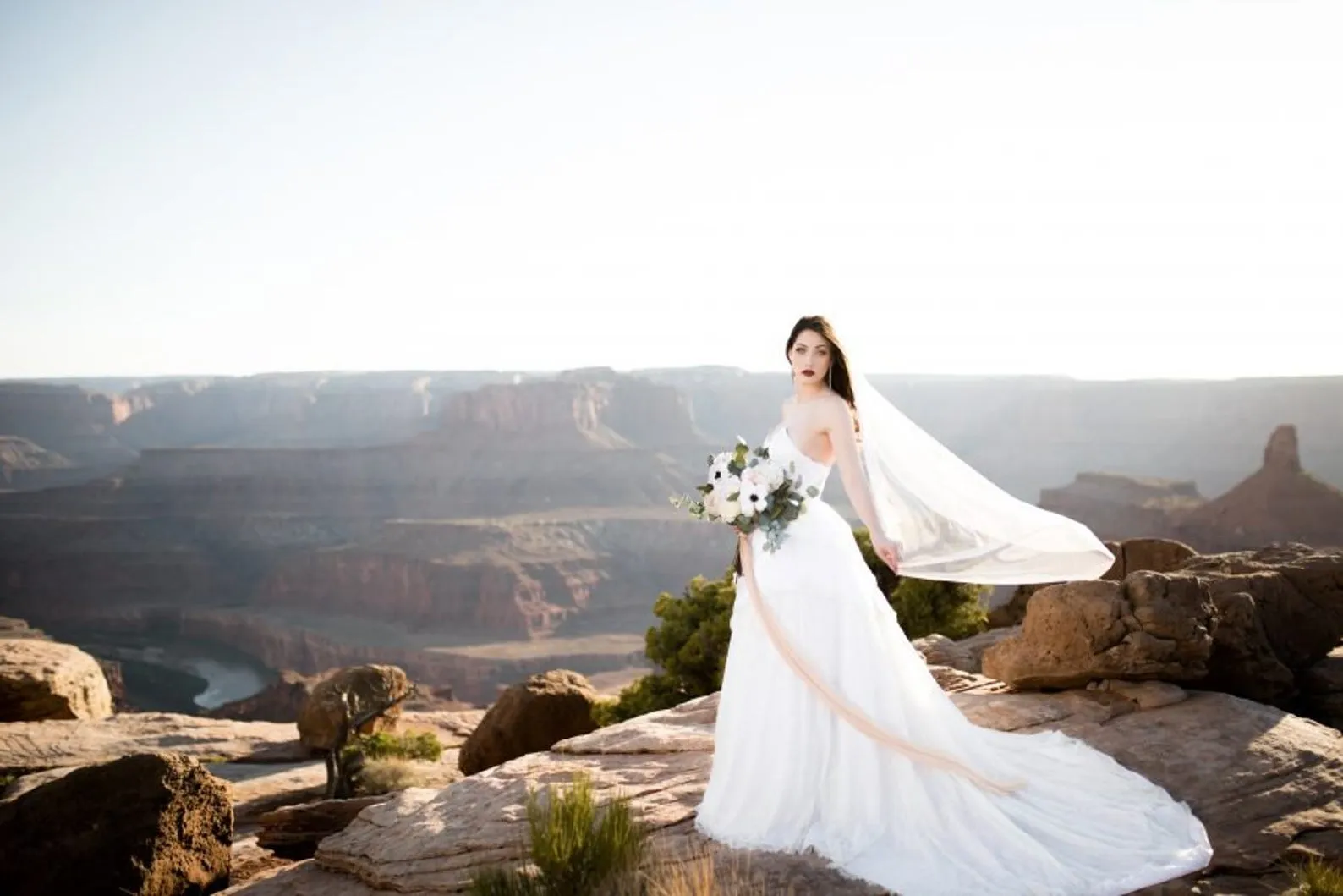 Waltz Length Raw Edge Veil
