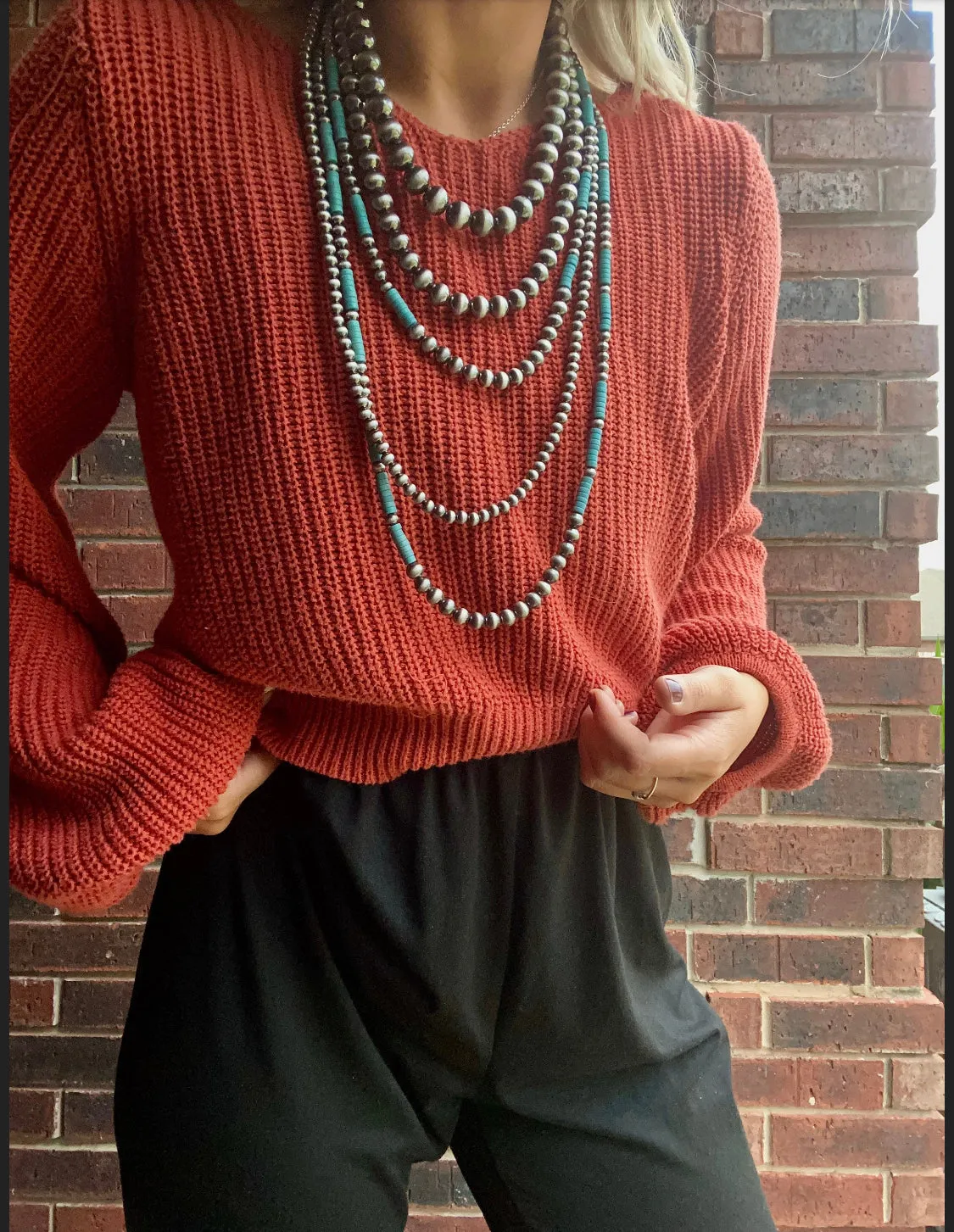 Wildflower Pearl Layered Necklace