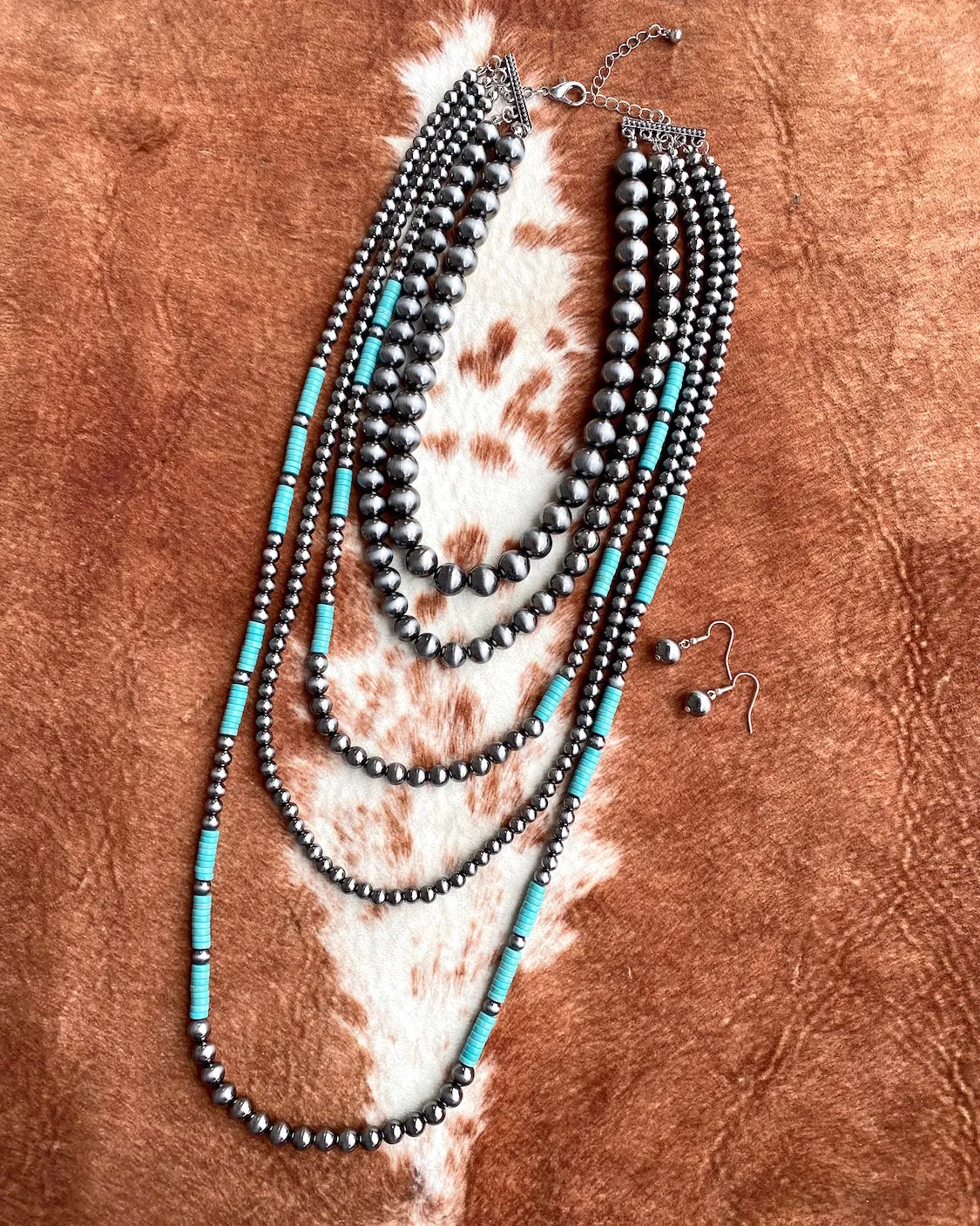 Wildflower Pearl Layered Necklace