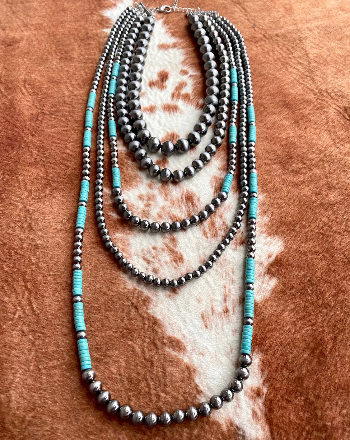 Wildflower Pearl Layered Necklace