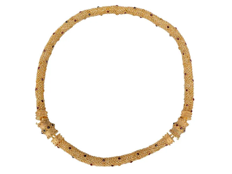 Woven Wonder - Georgian Bracelet Necklace